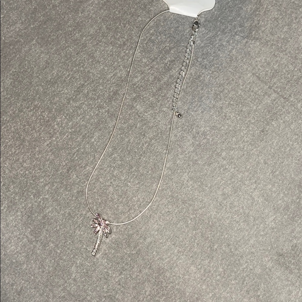 Palm tree necklace